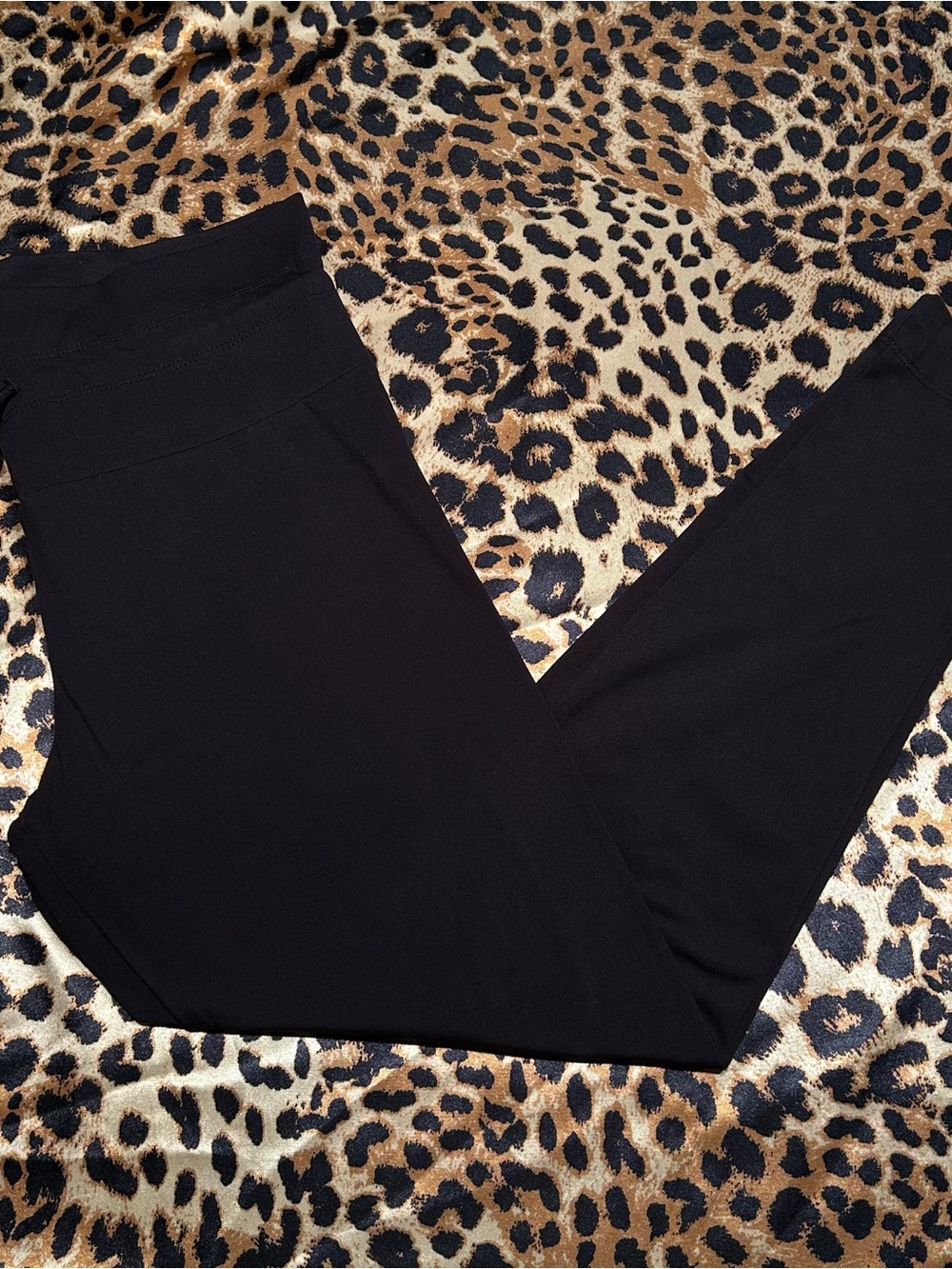 No Boundaries Black High Rise Drawstring Leggings